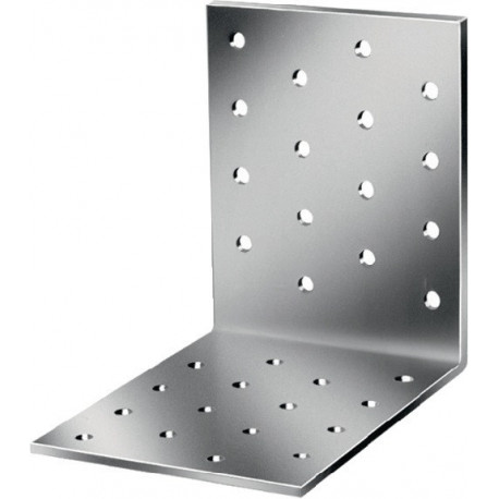 Equerre perforée 80x80x80mm S.2,5mm VORMANN (Par 50)