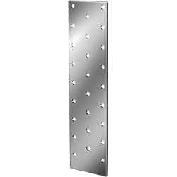 Plaque perforée H200xB50xS2mm galvanisé VORMANN (Par 50)