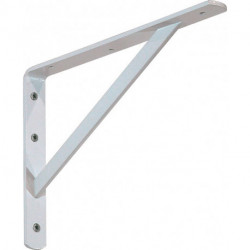 Equerres L.500mm H.330mm blanc laqué Capacité 150kg