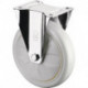Roulette D.150mm Capolyamidecité .600kg Plastique Support L138xB110mm blanc BS ROLLEN