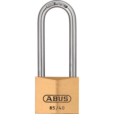 Cadenas cylindrique 85/40HB63 gl largeur du corps de verrou 40 mm laiton fermetu