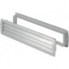 Grille aération 9020 L L.465mm B.105mm Alu.