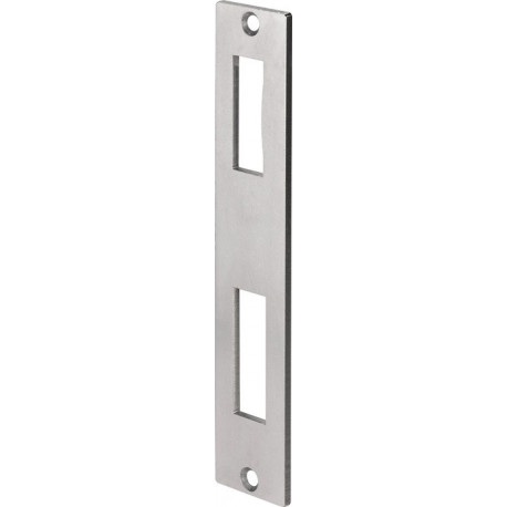 Plaque de frappe.147NIPS VA B.36xL.172mm carré DIN G/D fl.AMF