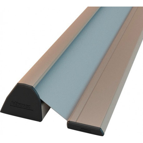 Profil de protection 32 UniSafe w-proof L.1925mm BG côté opposé blanc signalisation