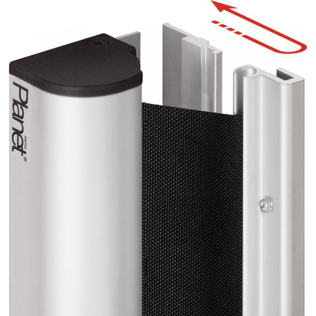 Profil de protection Rollo FSR 6000 Quick L.1925mm BG RAL 9016 PLANET