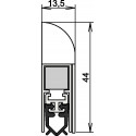 Joint de porte Wind-Ex 1-310 1-s.L.860mm Alu anodisé.HLT ATHMER