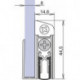Joint de porte Schall-Ex® GS-8 1-407 1-s.L.1083mm Alu anodisé.GLT ATHMER