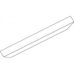 Profil OL 90 argent L.3000mm GEZE