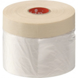 Masque en crèpe fin 332-qualité professionnelle longueur 33 m largeur 300 mm rouleau KIP (Par 5)