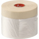 Masque en crèpe fin 332-qualité professionnelle longueur 33 m largeur 550 mm rou (Par 12)