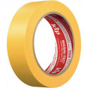 Ruban de recouvrement 3308 WASHI-TEC Premium PLUS lisse jaune longueur 50 m largeur 18 mm rouleau KIP (Par 48)