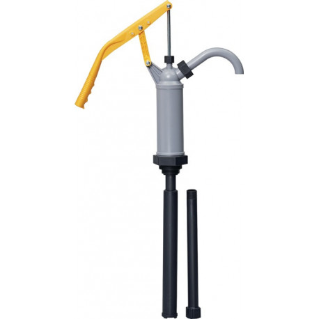 Pompe manuelle pour fûts PP huile de ch./diesel/pétrole/huile hydr. 400-900 mm 16 l/min. REILANG