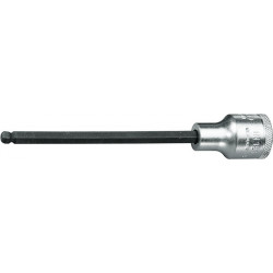 Jeu de clés à douille IN 19 LK 1/2 po. 6 pans creux tête sphérique ouv. de clé