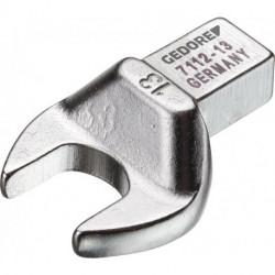 Outil à emmancher à mâchoire 7112-12 ouverture de clé 12 mm 9 x 12 mm acier CV G