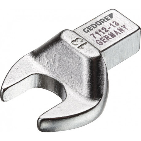Outil à emmancher à mâchoire 7112-16 ouverture de clé 16 mm 9 x 12 mm acier CV G