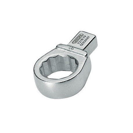 Outil à emmancher à anneau 7218-22 ouverture de clé 22 mm 14 x 18 mm acier CV GE