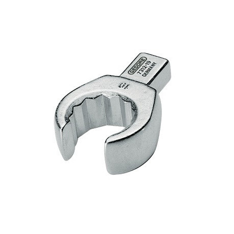 Clé polygonale à emmancher 7312-18 ouverture de clé 18 mm 9 x 12 mm acier CV GED