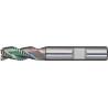 Fraise deux tailles DIN 6527 L type WR D. nominal 4 mm VHM TiAlN 40 deTaille DIN 65