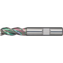 Fraise deux tailles DIN 6527 L type WR D. nominal 5 mm VHM TiAlN 40 deTaille DIN 65