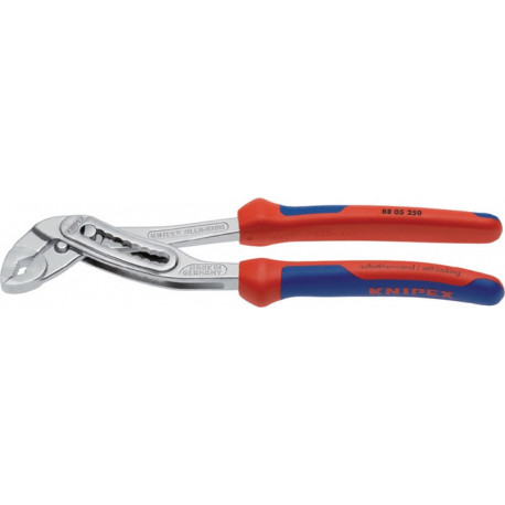 Pince multiprises Alligator longueur 180 mm envergure 36 mm chromé gaines multicomposant KNIPEX