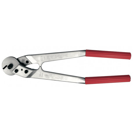 Cisaille à câble métallique C16E longueur 590 mm revêtement en plastique FELCO
