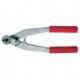 Cisaille à câble métallique C9 longueur 325 mm revêtement en plastique FELCO