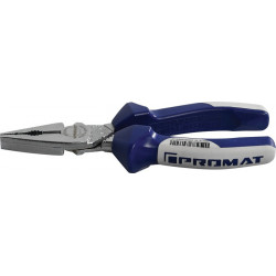 Pince universelle à forte démultiplicat. longueur 160 mm gaines multicomposant chromé PROMAT