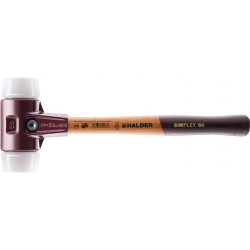 Maillet à frappe amortie SIMPLEX longueur 405 mm D. de la tête 60 mm mi-dur bois