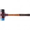 Maillet à frappe amortie SIMPLEX longueur 330 mm D. de la tête 40 mm tendre/mi-d