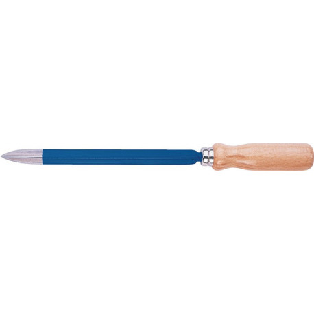 Grattoir triangulaire L. des lames 150 mm triangulaire 14 mm forme C manche en b