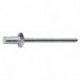 Rivet aveugle étanche CAP tige de rivet D. x l 3,2 x 6 mm cuivre/acier 500 pièce GESIPA (Par 500)