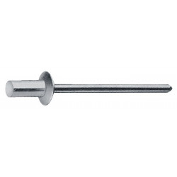 Rivet aveugle étanche CAP tige de rivet D. x l 3,2 x 6 mm cuivre/Nirosta 500 pièce GESIPA (Par 500)