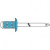Rivet POP PolyGrip tige de rivet D. x l 3,2 x 8 mm acier inoxydable 1000 pièce GESIPA (Par 1000)
