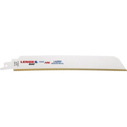 Lame de scie sabre Gold Lazer® longueur 229 mm largeur 25 mm graduation de dent