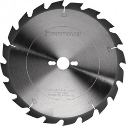 Lame pour scie circulaire de précision D. ext. 350 mm nombre de dents 24 FF perç