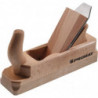 Rabot à planir larg. fer rabot 48 mm semelle en hêtre longueur 220 mm PROMAT