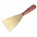 Spatule en laiton largeur 100 mm épaisseur 2 mm particulièrement stable faible e
