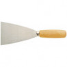 Spatule de peintre Professional largeur 80 mm fin poli bois plat et ovale TRUFA