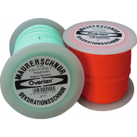 Fil pour peintres longueur 20 m D. 1 mm 15 kg polyéthylène vert (Par 12)