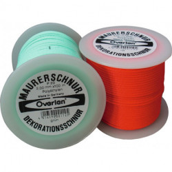Fil pour peintres longueur 50 m D. 2 mm 30 kg polyéthylène rouge (Par 6)