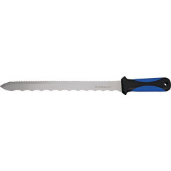 Couteau pour matériaux isolants longueur 420 mm L. des lames 280 mm Poignée bicomposant PROMAT