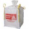 Sac de transport Big Bag L. 900 mm l. 900 mm H. 1100 mm capacité de charge 150 kg impression : laine minérale