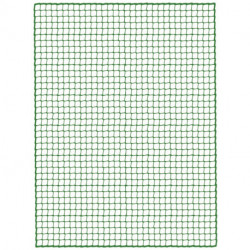 Filet à benne longueur 6 x largeur 35 m polypropylène vert largeur de la maill