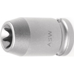 Jeu d'embout de clé à douille forte démult. 710 E 3/8 po. E6 32 mm ASW
