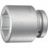 Jeu d'embout de clé à douille forte démult. 740 3/4 po. 6 pans ouv. de clé 34 mm L.