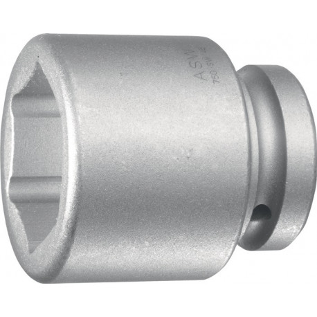 Jeu d'embout de clé à douille forte démult. 750 1 po. 6 pans ouv. de clé 34 mm L. 6