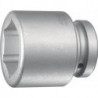 Jeu d'embout de clé à douille forte démult. 750 1 po. 6 pans ouv. de clé 34 mm L. 6