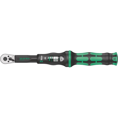 Clé dynamométrique Click-Torque A 6 1/4 po. 25-25 Nm WERA