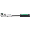 Cliquet articulé 416QR 1/4 po. nombre de dents 80 longueur 170 mm Poignée bicomposant STAHLWILLE