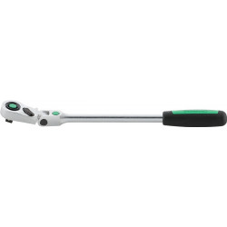 Cliquet articulé 517QR 1/2 po. nombre de dents 80 longueur 416 mm Poignée bicomposant STAHLWILLE